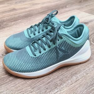 Reebok Green Crossfit Flex Weave Nano Sneakers